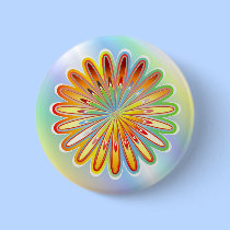 Bright Flower buttons