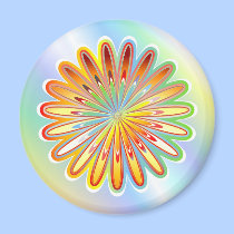 Bright Flower magnets