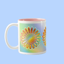 Bright Flower mugs