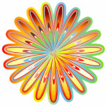 Bright Flower Photo Sculptures