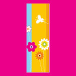 Bright Flowers Bookmark 1 Business Cards