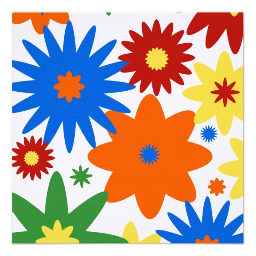 Bright Flowers Housewarming Party Invitation