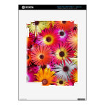 Bright flowers iPad 3 skin