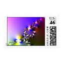 Bright flowers postage