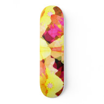 Bright Flowers Skateboards by wingedturtle Bright Flowers Skateboards
