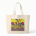 Bright Fractal bags by DonnaGrayson Bright Fractal bags