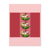 Bright Fruit Salad Watermelon Post Cards