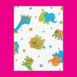 Bright Fun Animals Postcards