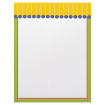 Bright Fun Polka Dot Paper letterhead by lovescolor Bright Fun Polka Dot Paper letterhead