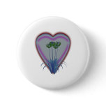 Bright Glowing Flowers buttons