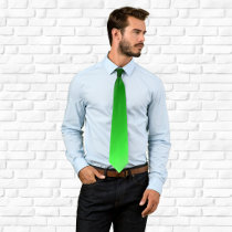 Bright Green Diagonal Tie ties