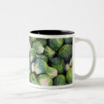 Bright Green Fresh Brussels Sprouts Coffee Mugs