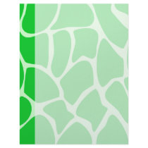 Bright Green Giraffe Print Pattern. Personalized Letterhead