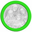 bright green photo frame photo sculptures
