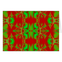 bright green red cards