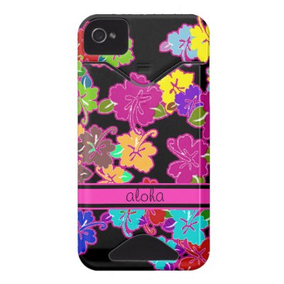 Bright Hibiscus Case-Mate IDâ¢ Apple 4/4S Cover casemate cases