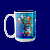 Bright Horse 2 Mugs mugs