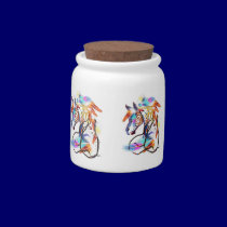 Bright Horse Candy Jar candy jars