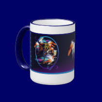 Bright Horse Oval Mugs mugs