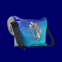 Bright Horse Rickshaw Messenger Bag messenger bags