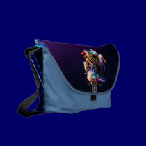 Bright Horse Rickshaw Messenger Bag messenger bags