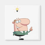 Bright Idea Business Man Fridge Magnets