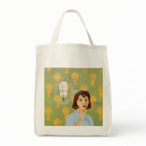 Bright Idea Tote bags