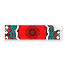 Bright Kaleidoscope Mandala bumper stickers