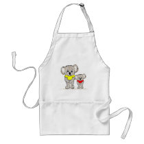 Bright Koalas aprons