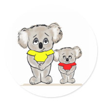 Bright Koalas stickers