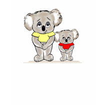 Bright Koalas t-shirts