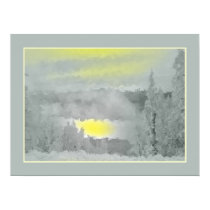 Bright lake posters