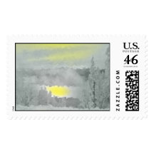Bright Lake Stamp