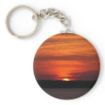 Bright Lake Sunrise keychain