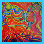 bright landscape poster posters