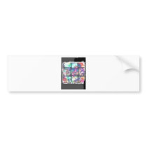 Bright Latas1 bumper stickers by thelovetouch Bright Latas1 bumper stickers