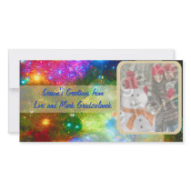 Bright Lights And Ornaments Photo Holiday Card photo cards by StationeryStore Bright Lights And Ornaments Photo Holiday Card photo cards