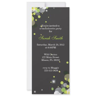 Bright Lights invitation