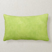 Bright lime green throw pillow