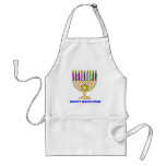 Bright Menorah Apron