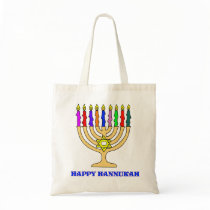 Bright Menorah bags