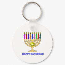 Bright Menorah keychains by holidaytime Bright Menorah keychains