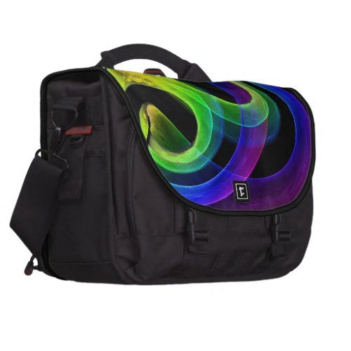 Bright Mood Fractal Commuter Bag