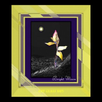 Bright Moon Emotional Art Picture wall print