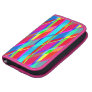 Bright Multicolored Retro Plaid Modern Chic Folio Planners