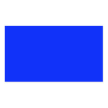 Bright Neon Blue Business Card