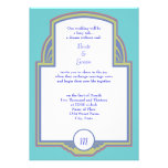 Bright Nouveau invitations