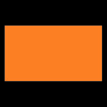 Bright Orange Business Card business cards