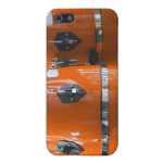Bright orange conga drums photo case for iPhone 5
