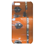 Bright orange conga drums photo iPhone 5C cases